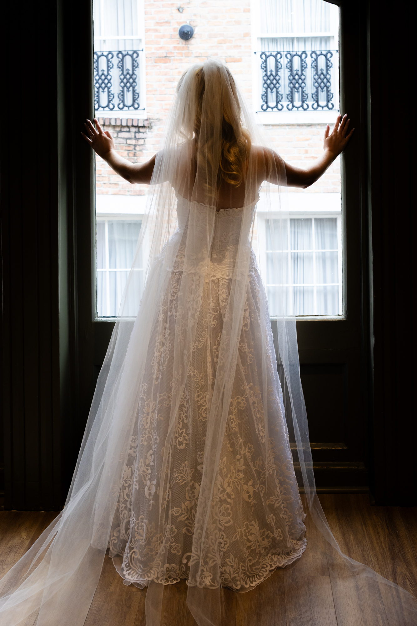 New Orleans Bride at the Board of Trade