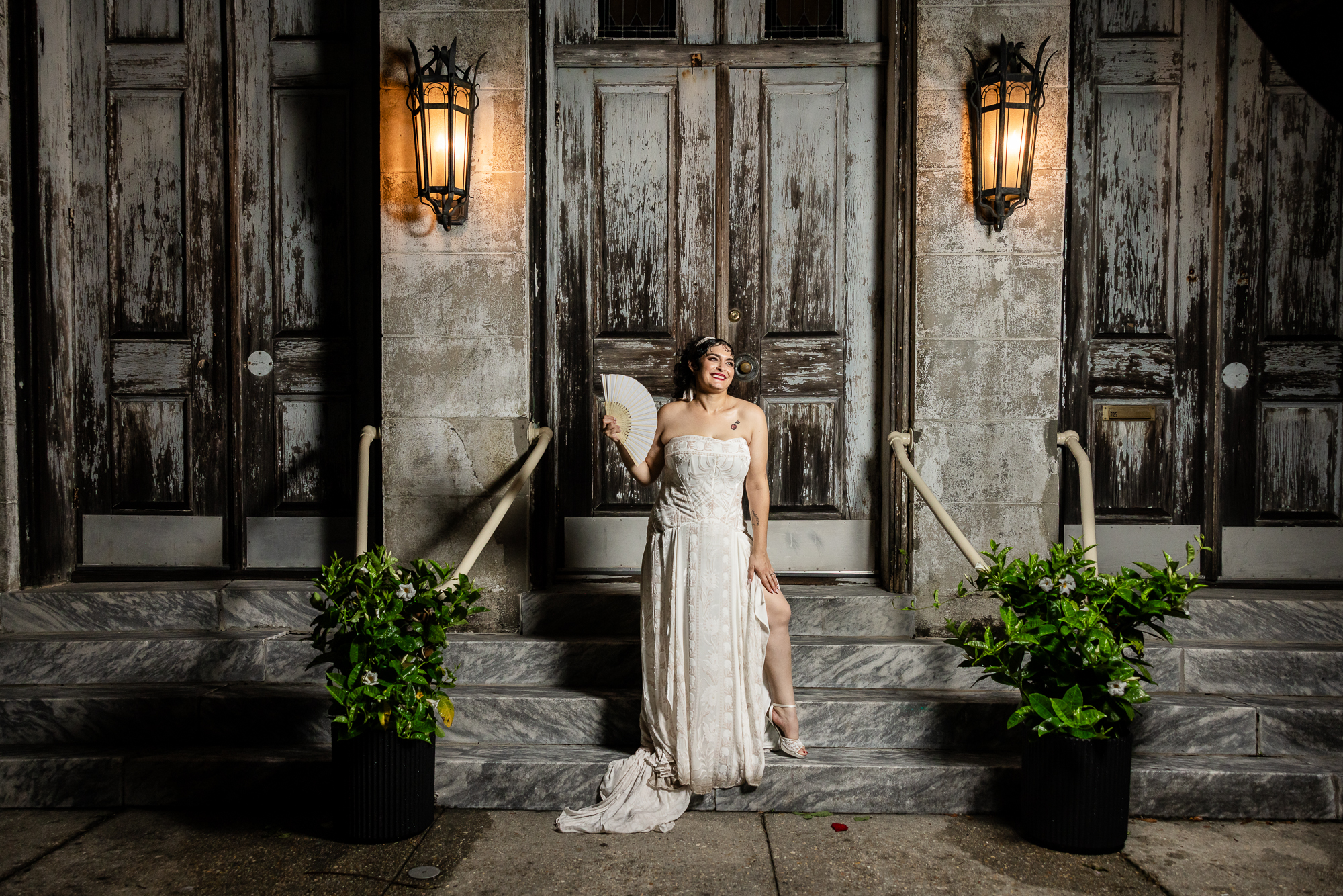 New Orleans Wedding at the Marigny Opera House Bride & Groom.